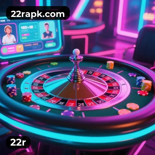 Aplicativo móvel 22r para iOS e Android